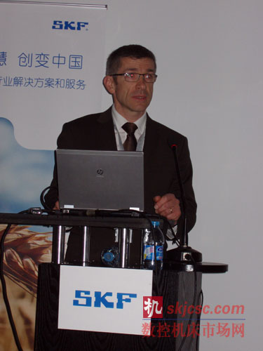 斯凱孚精密機械業(yè)務(wù)部全球銷售總監(jiān)Jean-Michel Poloni先生