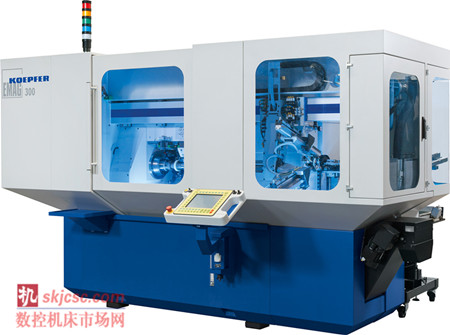 KOEPFER K300 型滾齒機：這款自動化通用機床上幾乎可以加工任何齒輪。高級抗振礦物料澆鑄而成的車身與封閉式框架結構以及熱穩定設計相結合，確保高效的加工過程