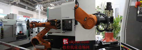 友佳將攜手KUKA機器人展示--剎車轂自動化加工生產線 友佳將攜手KUKA機器人展示--剎車轂自動化加工生產線