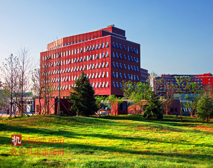圖為中德生態園的德國企業中心 圖為中德生態園的德國企業中心