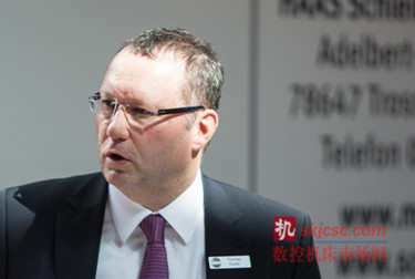哈斯馬格磨床有限公司董事總經理Thomas Bader先生 哈斯馬格磨床有限公司董事總經理Thomas Bader先生